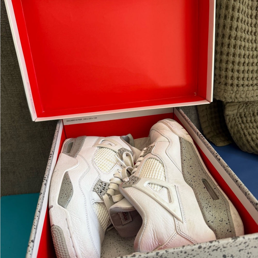 Air Jordan retro 4 (white Oreo) - Picture 5 of 6